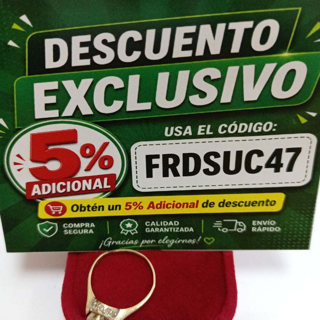 ANILLO ORO 10 K 2,10 GRMS (SEMINUEVO)