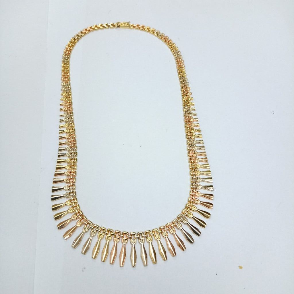GARGANTILLA ORO,RODIADO 14 K 23,50 GRMS (SEMINUEVO)