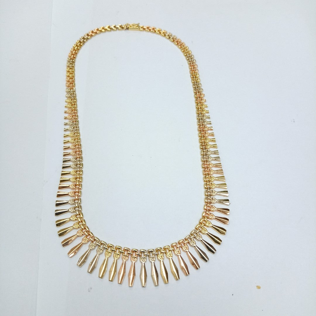 GARGANTILLA ORO,RODIADO 14 K 23,50 GRMS (SEMINUEVO)