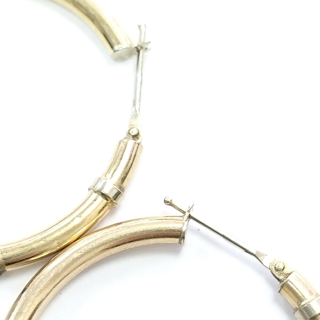 ARRACADAS PAR ORO 14 K 4.9 GRMS (SEMINUEVO)