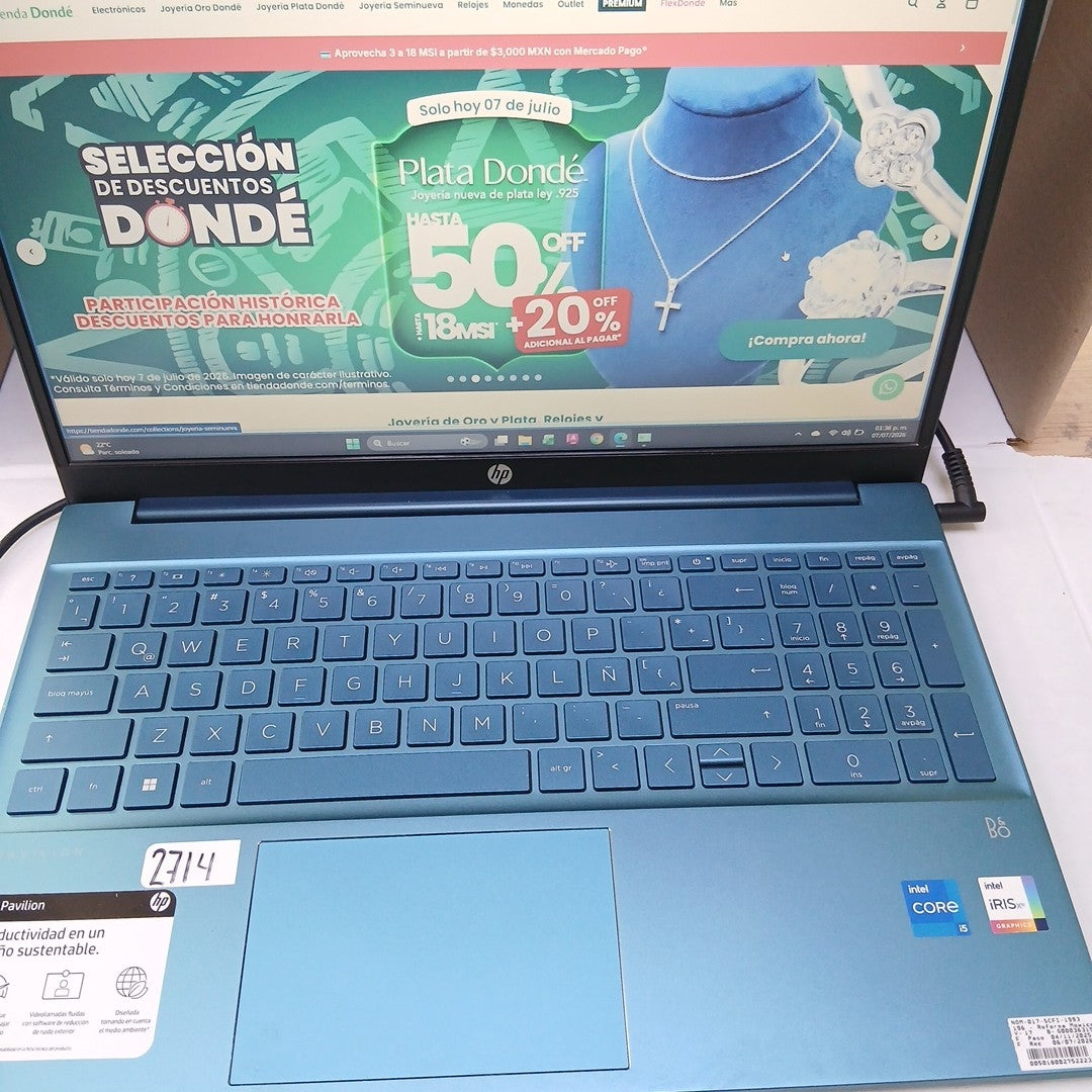 LAPTOP HP 15-EG0512LA (2023) 512 GB SSD 16 GB RAM