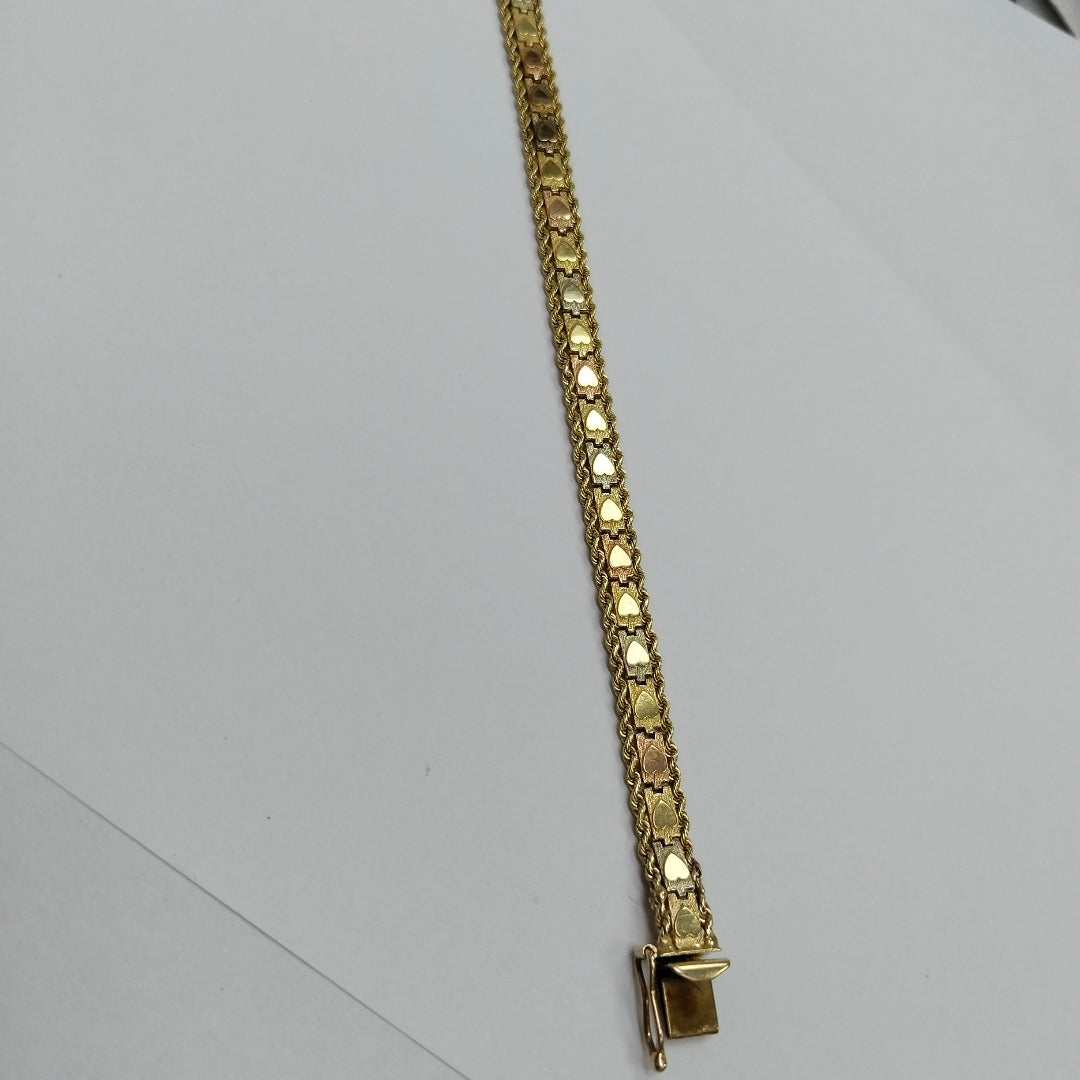 PULSERA ORO 10 K 13.3 GRMS (SEMINUEVO)