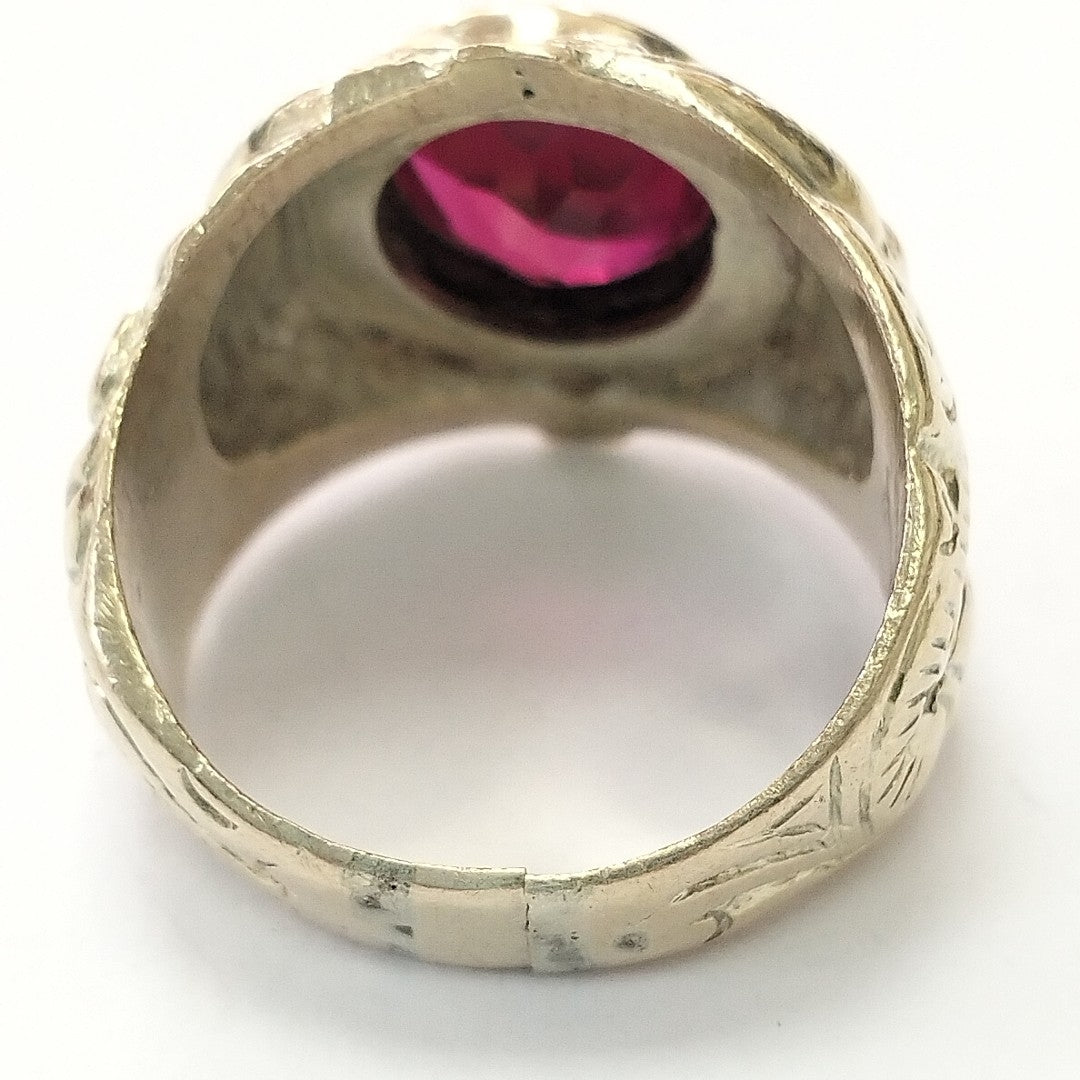 ANILLO ORO 10 K 11 GRMS (SEMINUEVO)