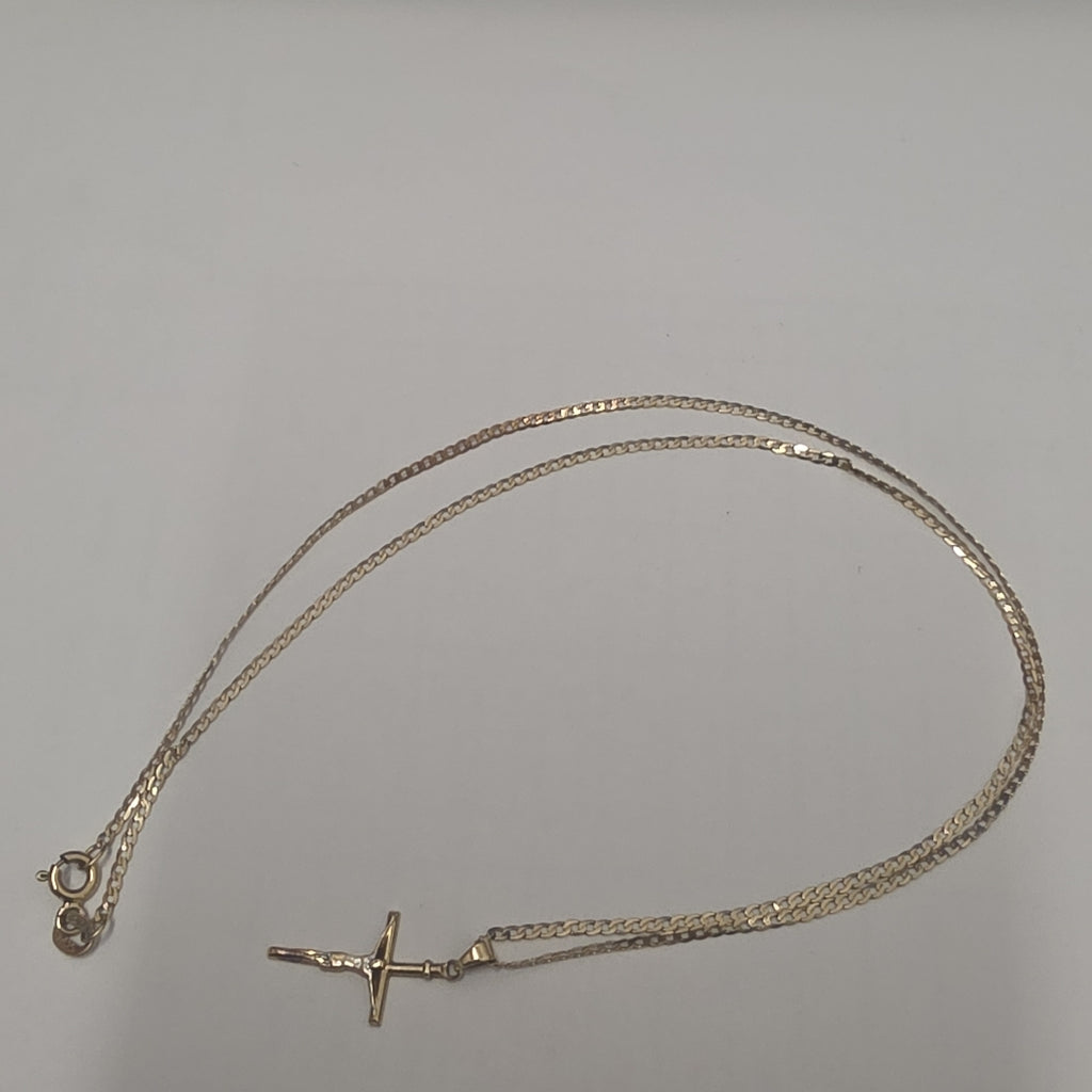 CADENA, DIJE ORO 14 K 2.1 GRMS (SEMINUEVO)