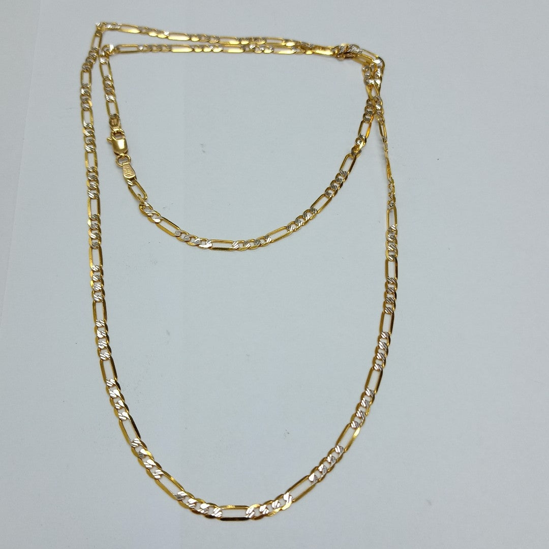 CADENA ORO, RODIADO 14 K 7.7 GRMS (SEMINUEVO)