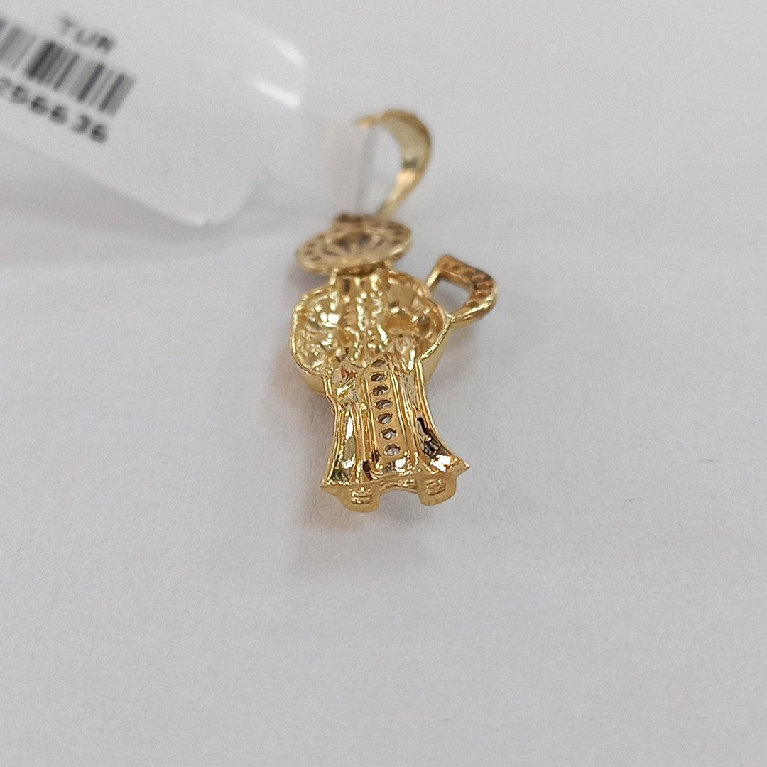 DIJES RELIGIOSOS ORO 14K 1.5 (NUEVO)