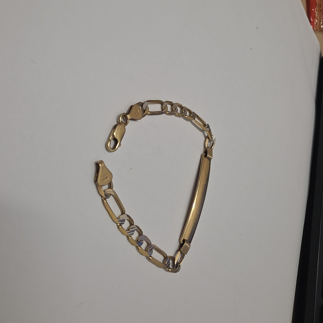 ESCLAVA ORO, ORO COMBINADO 14 K 9.4 GRMS (SEMINUEVO)