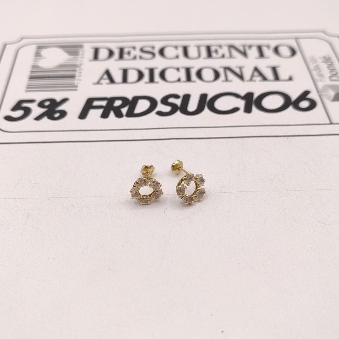 BROQUELES PAR ORO 10 K 0.9 GRMS (SEMINUEVO)
