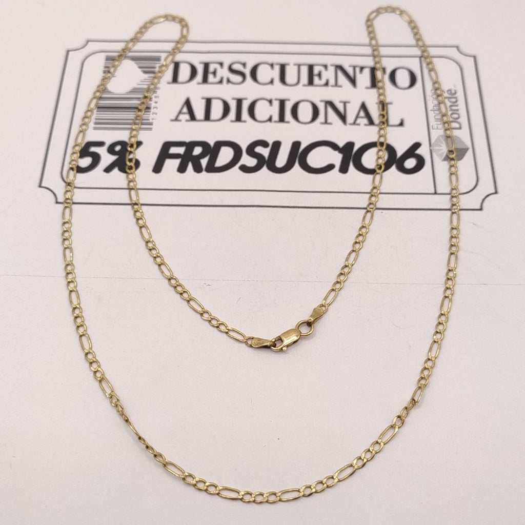 CADENA ORO 10 K 4.6 GRMS (SEMINUEVO)