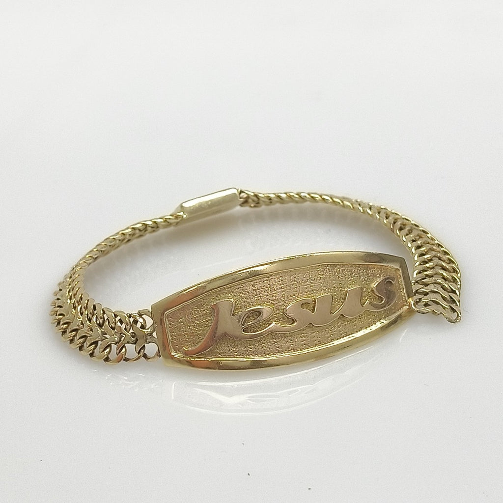 K1 21,10 GRMS 10 K ESPECIFICACIONES COMPLEMENTARIAS ESCLAVA TEJ CHINO, ORO DE 1 (SEMINUEVO)