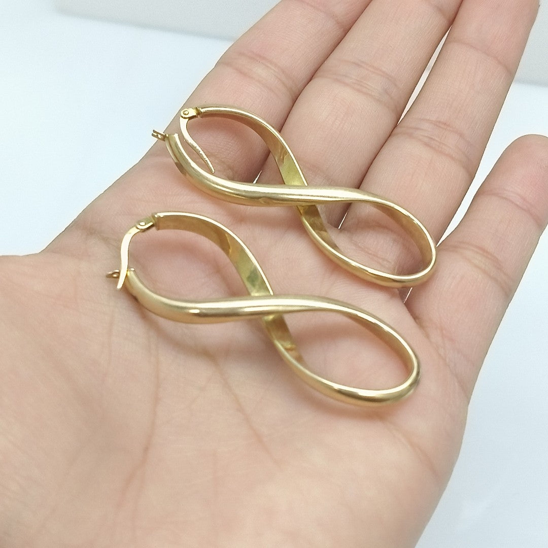 ARETES PAR ORO 14 K 3,70 GRMS (SEMINUEVO)