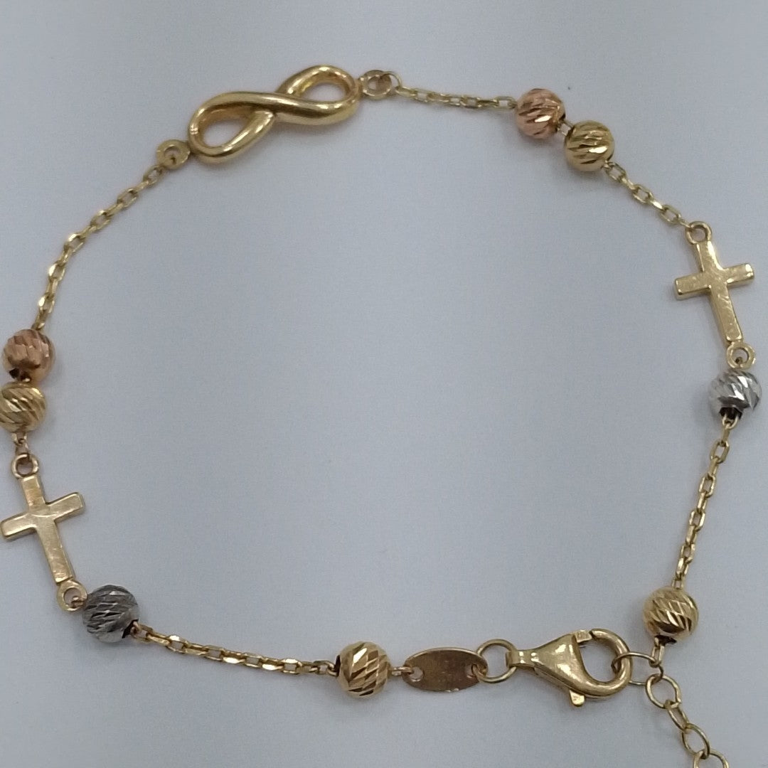 PULSERA ORO 14 K 3.4 GRMS (SEMINUEVO)