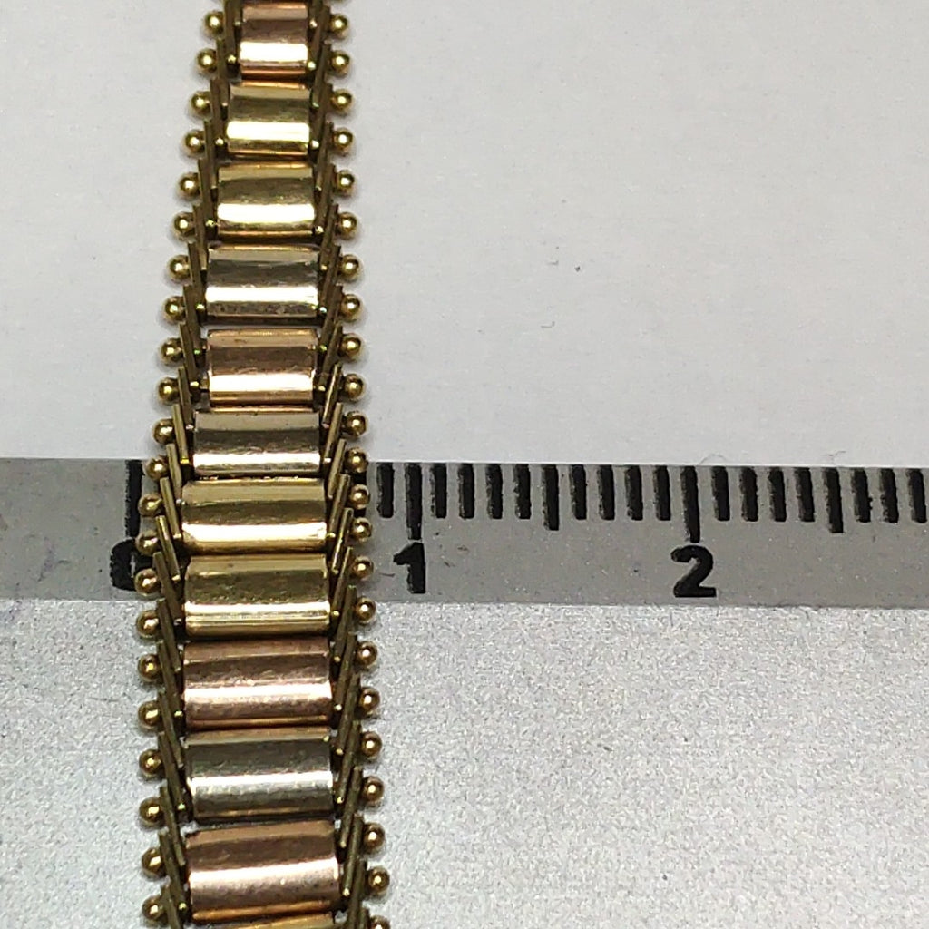 GARGANTILLA ORO COMBINADO 14 K 18,20 GRMS (SEMINUEVO)