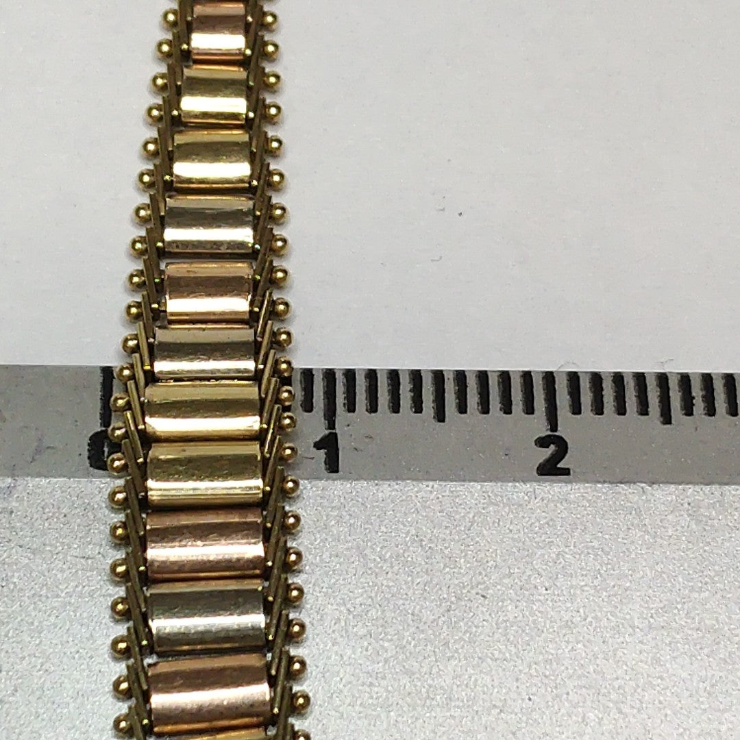 GARGANTILLA ORO COMBINADO 14 K 18,20 GRMS (SEMINUEVO)