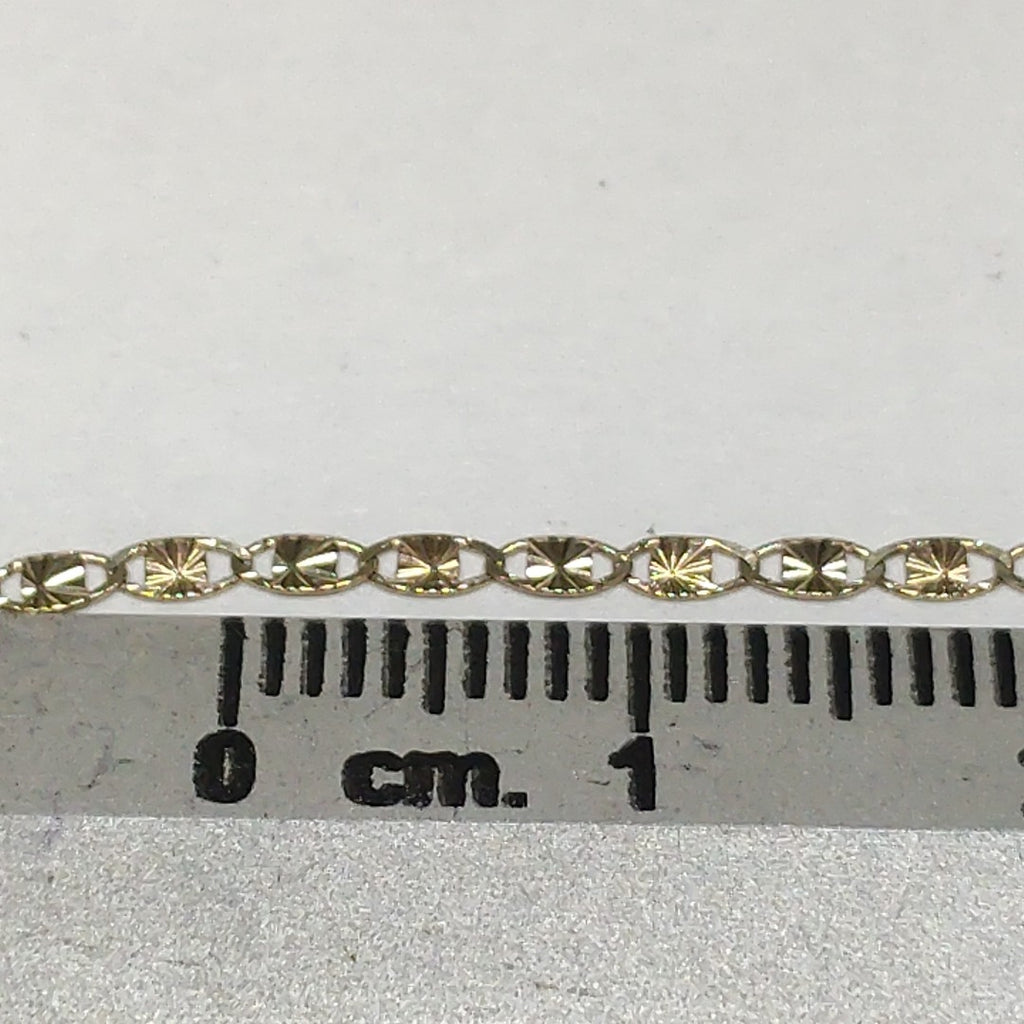 CADENA ORO COMBINADO 10 K 1.6 GRMS (SEMINUEVO)