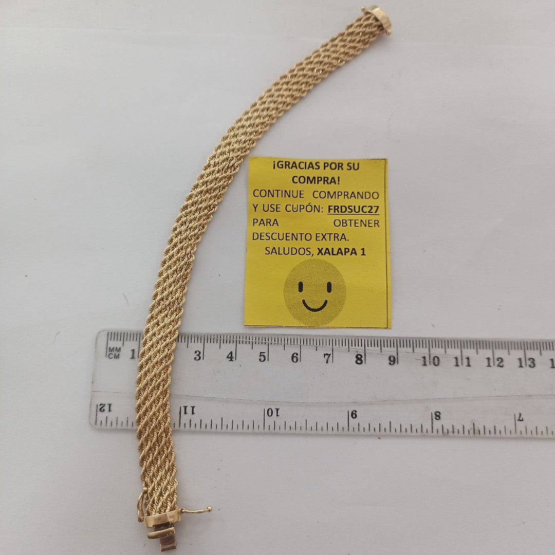 PULSERA ORO 14 K 10.6 GRMS (SEMINUEVO)