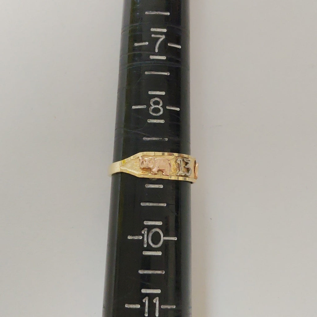 ANILLITO ORO 10 K 2.2 GRMS (SEMINUEVO)