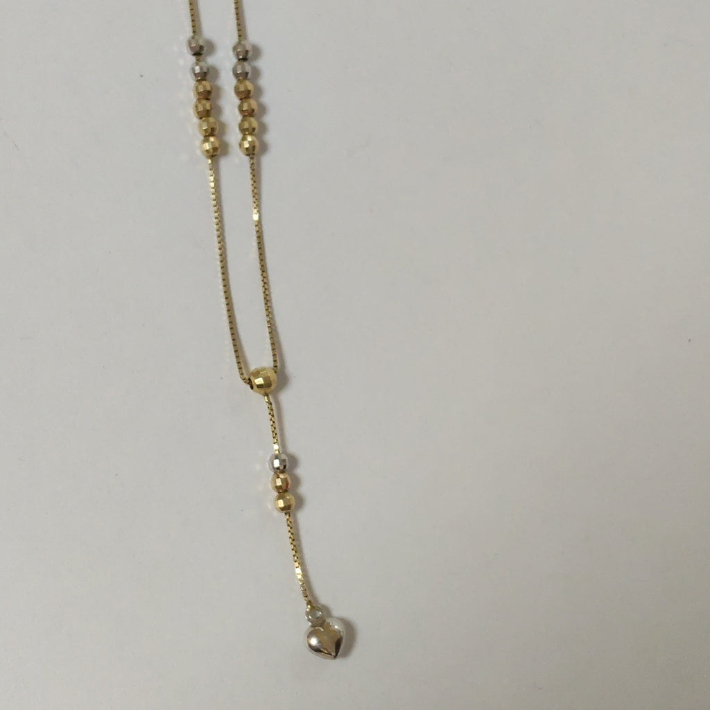 GARGANTILLA ORO, ORO COMBINADO 14 K 3 GRMS (SEMINUEVO)