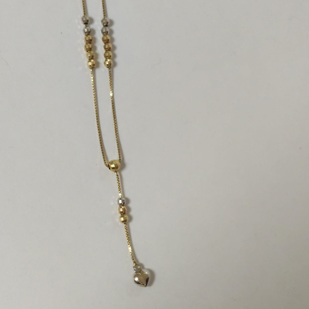 GARGANTILLA ORO, ORO COMBINADO 14 K 3 GRMS (SEMINUEVO)