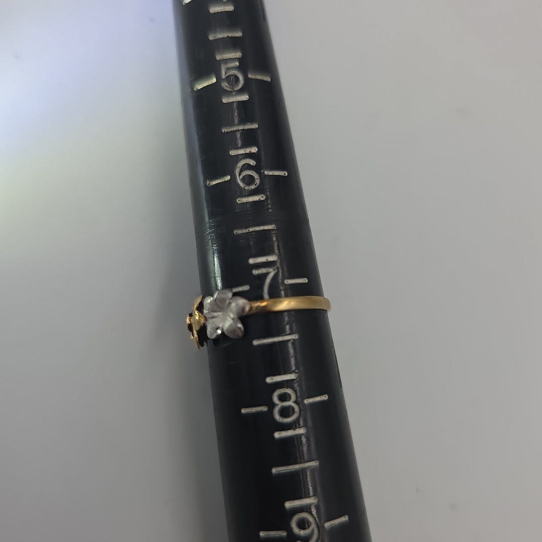 ANILLITO ORO, ORO COMBINADO 10 K 1.1 GRMS (SEMINUEVO)