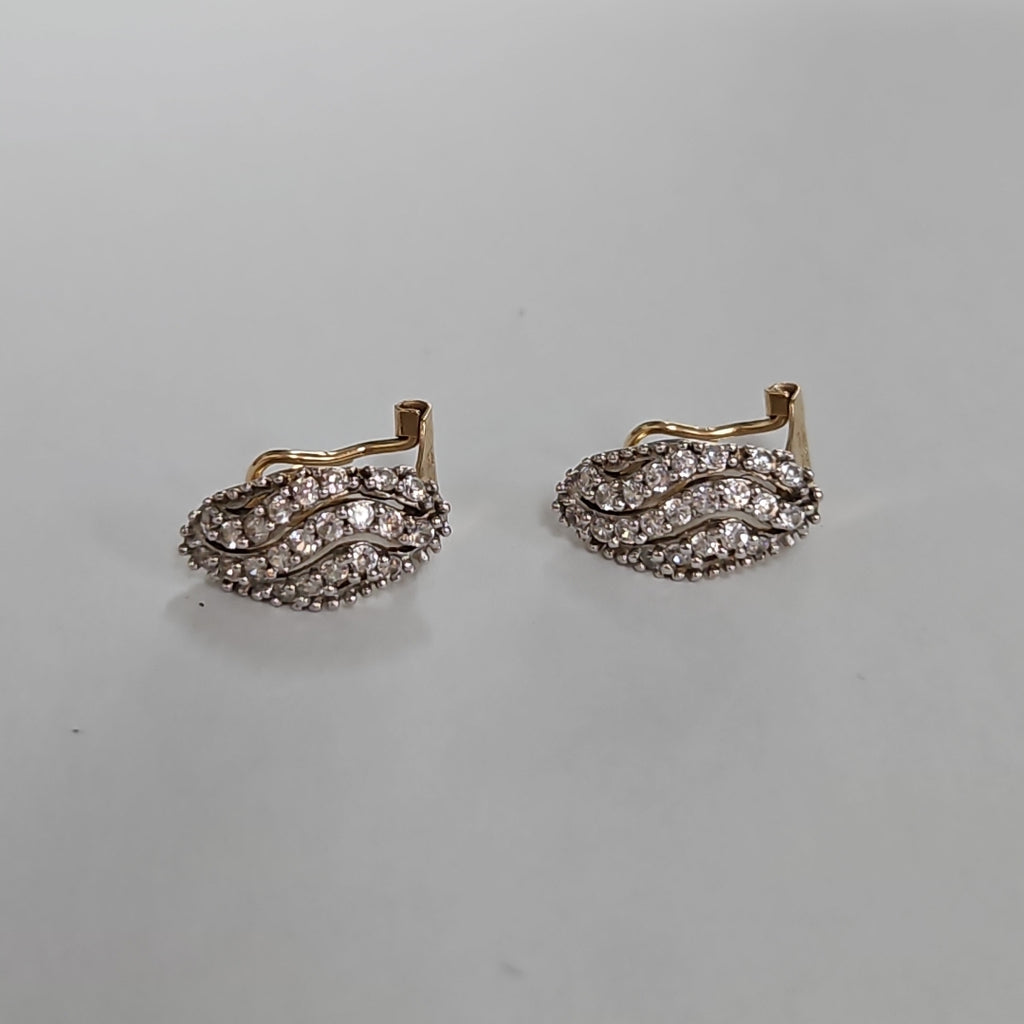 ARETES PAR ORO 14 K 3,10 GRMS (SEMINUEVO)