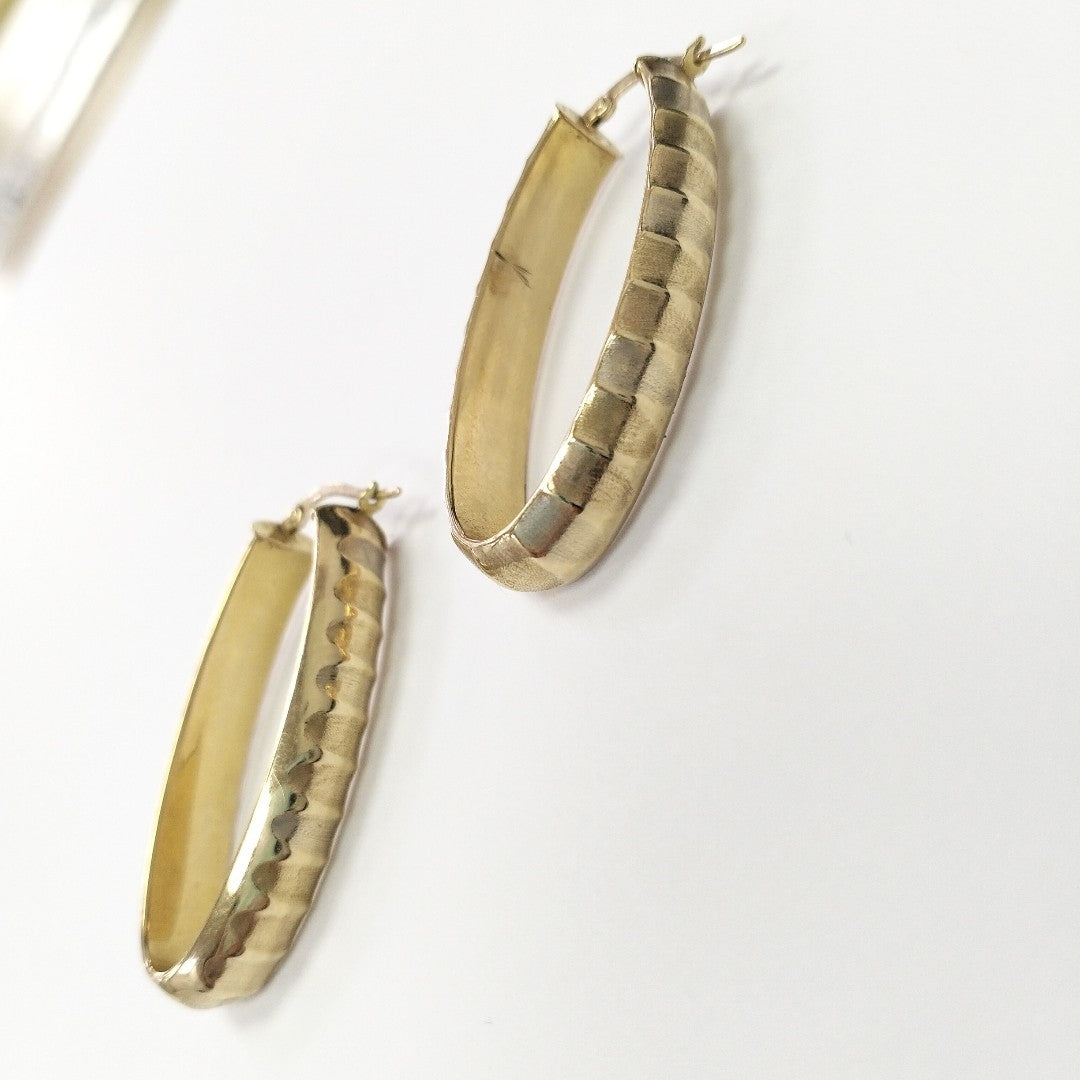 ARRACADAS PAR ORO 14 K 7.4 GRMS (SEMINUEVO)