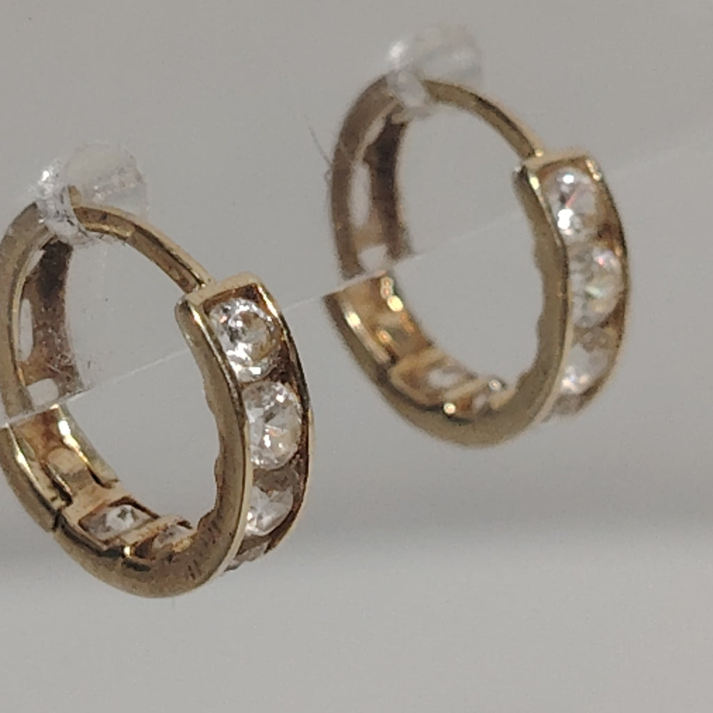 ARRACADAS PAR ORO 14 K 1,00 GRMS (SEMINUEVO)