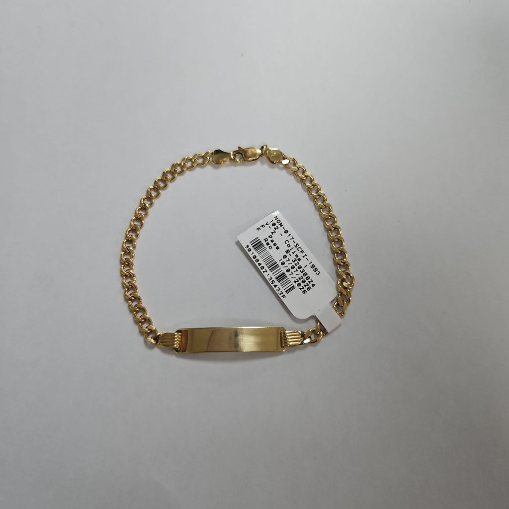 ESCLAVA ORO 14 K 4.5 GRMS (SEMINUEVO)