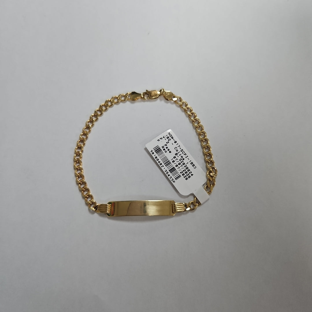 ESCLAVA ORO 14 K 4.5 GRMS (SEMINUEVO)