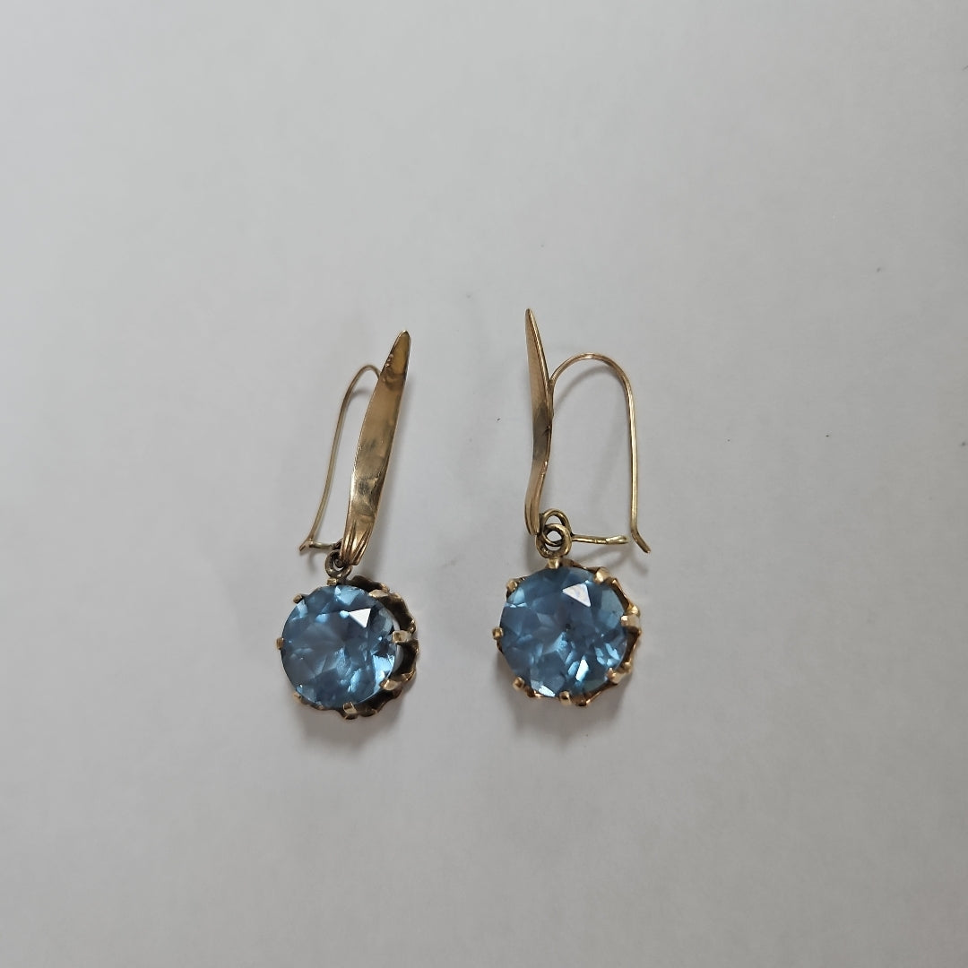 ARETES PAR ORO 8 K 5.6 GRMS (SEMINUEVO)