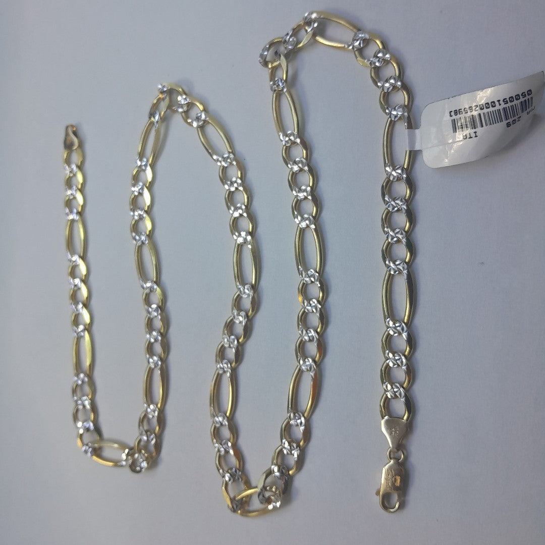 CADENAS CARTIER 3 1 DIAMANTADA ORO 14K 47.8 (NUEVO)