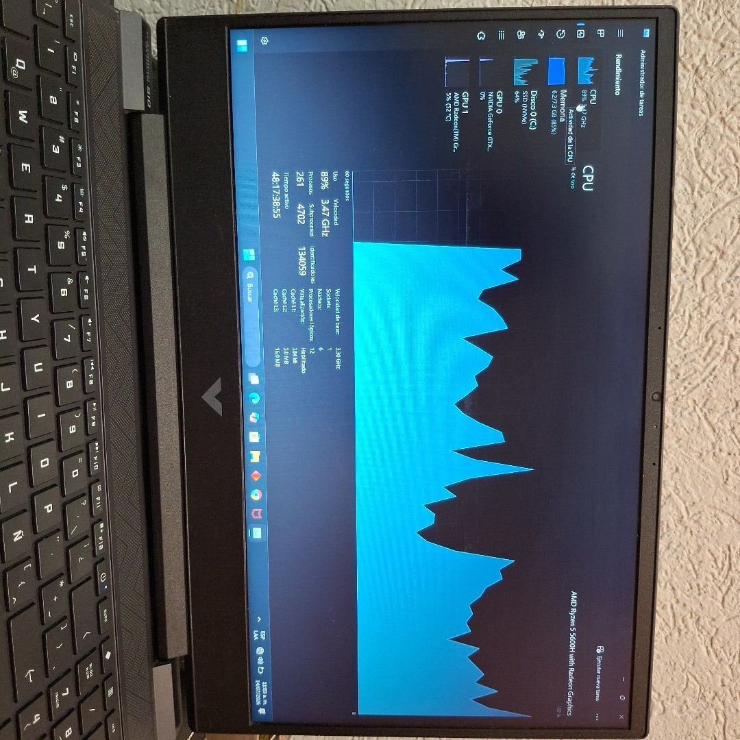 LAPTOP HP VICTUS 15-FB0122LA (2023) 512 GB SSD 8 GB RAM