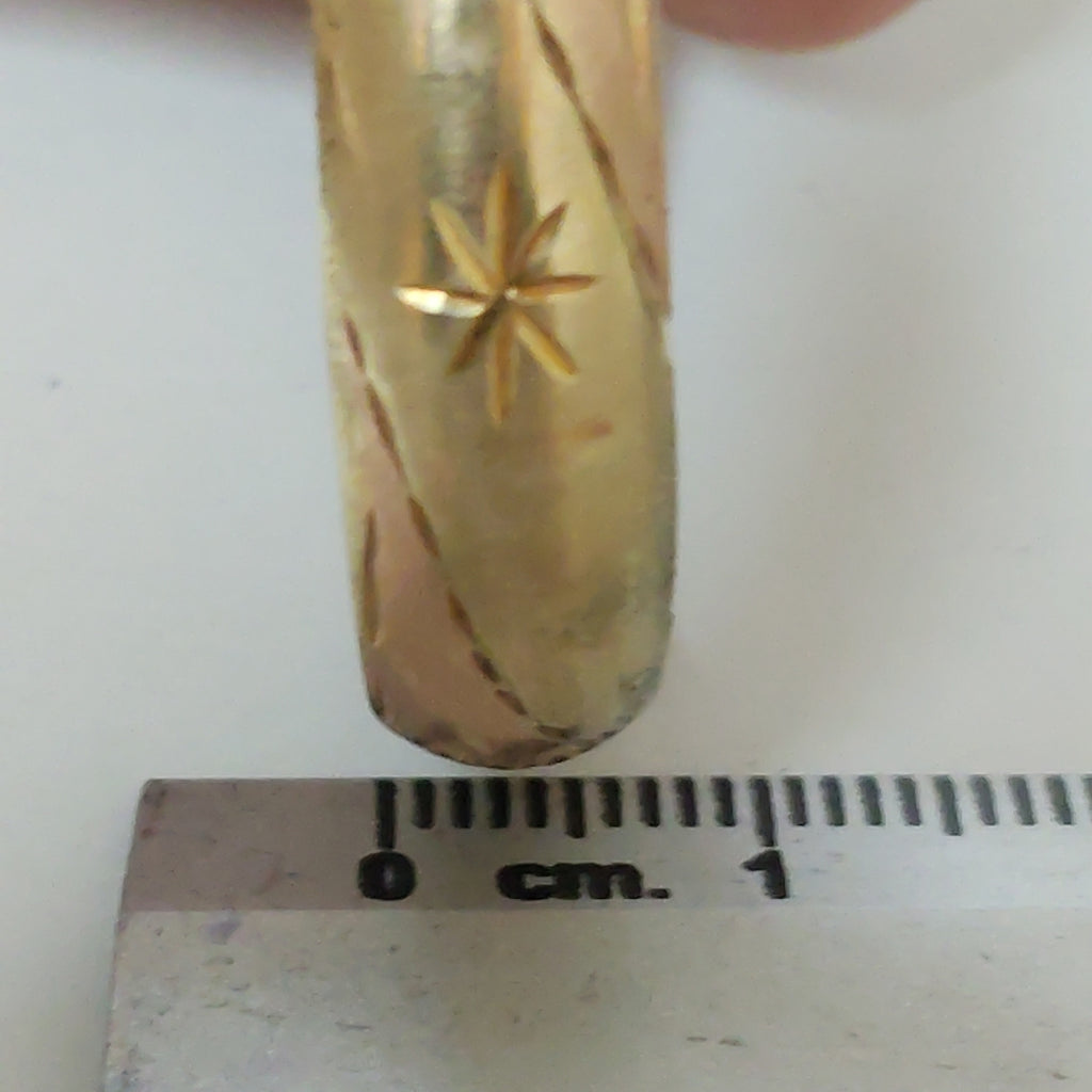ARRACADAS PAR ORO 10 K 5,40 GRMS (SEMINUEVO)