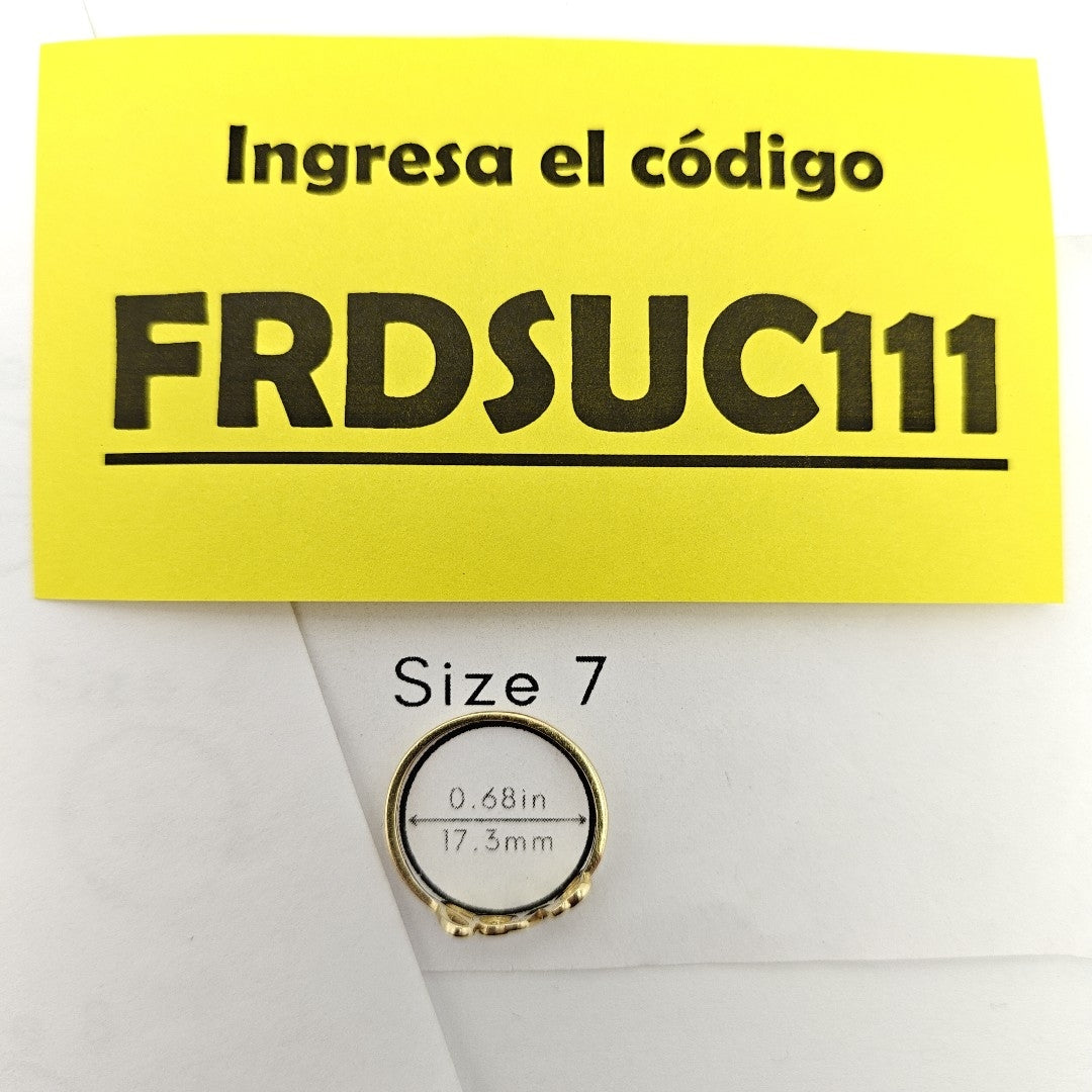 ANILLITO ORO 14 K 1.2 GRMS (SEMINUEVO)