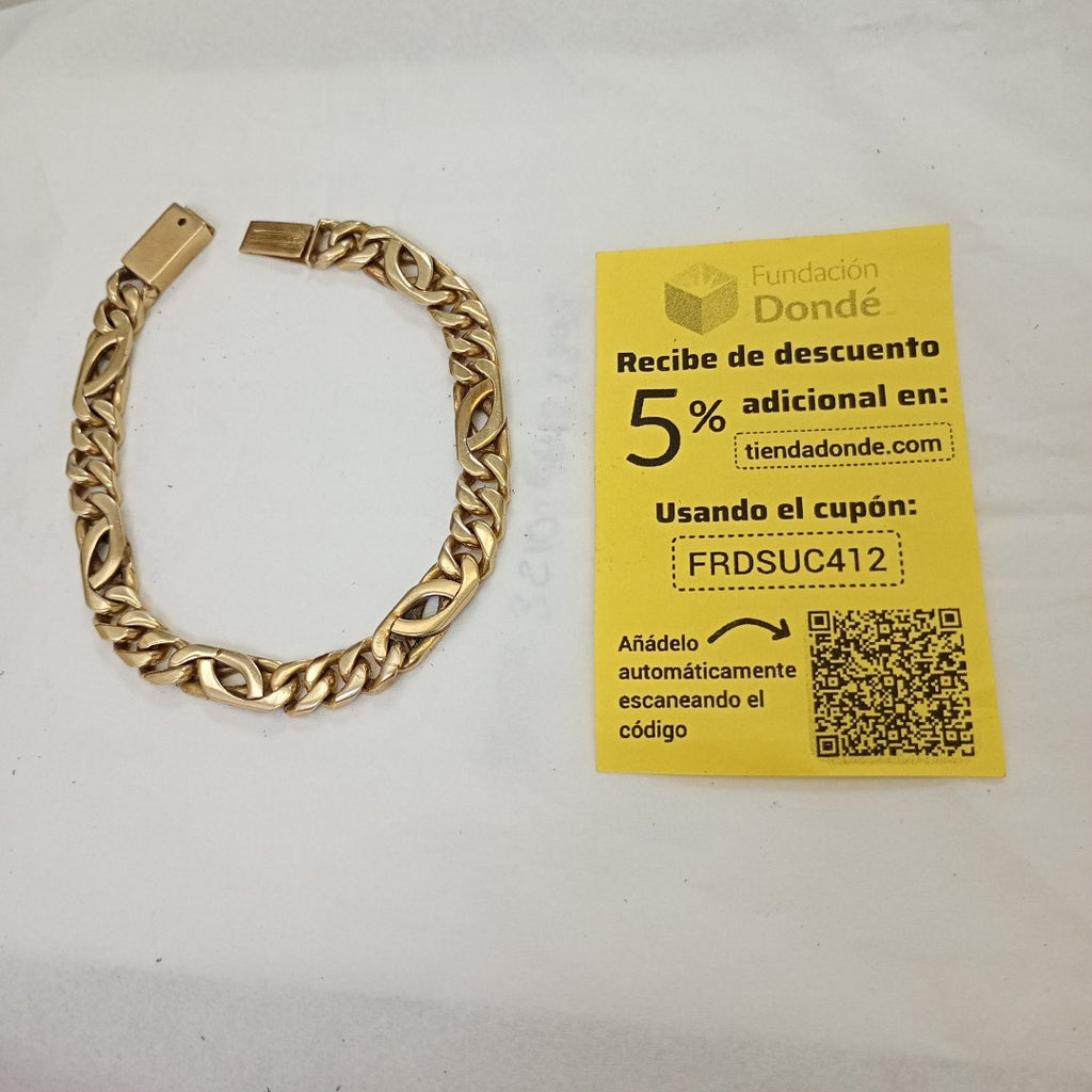 PULSERA ORO 14 K 34.2 GRMS (SEMINUEVO)