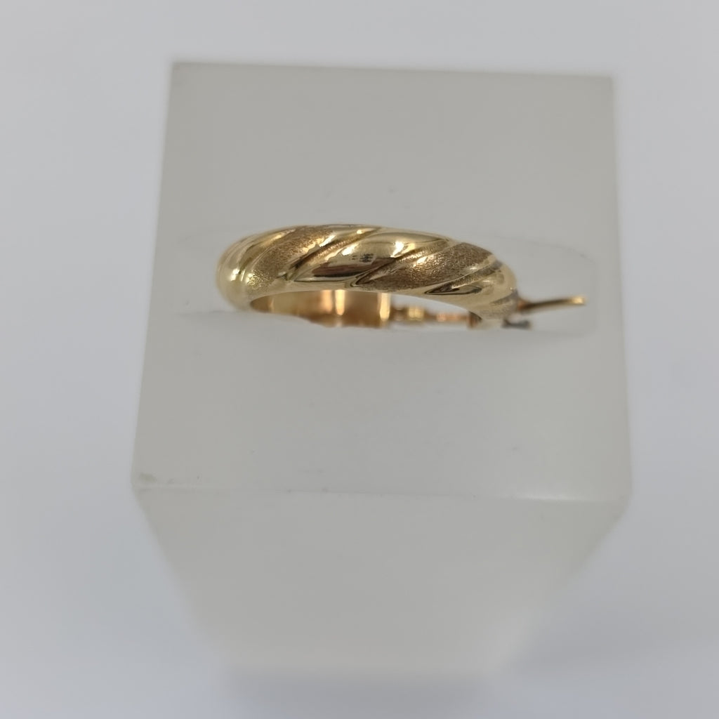 ARRACADAS PAR ORO 14 K 2.2 GRMS (SEMINUEVO)