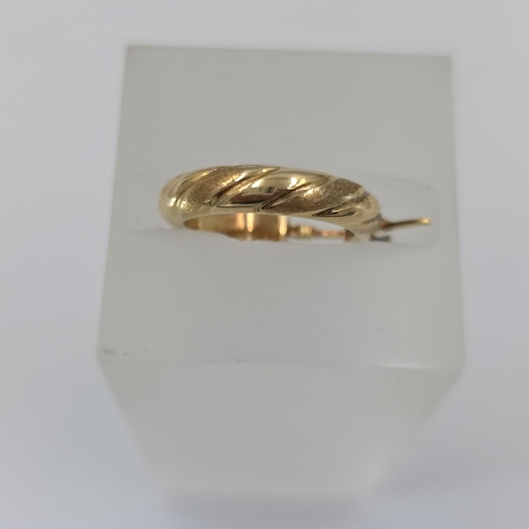 ARRACADAS PAR ORO 14 K 2.2 GRMS (SEMINUEVO)
