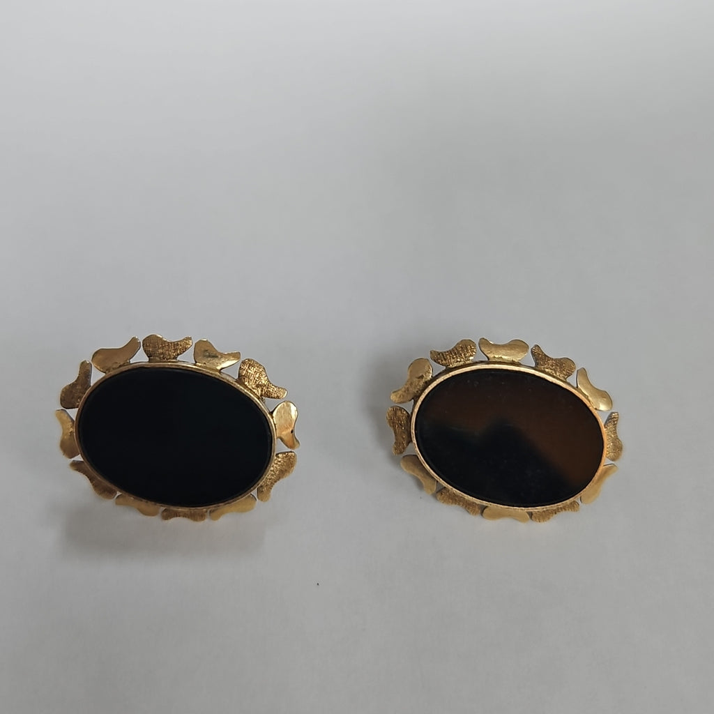 ARRACADAS PAR ORO 14 K 6.7 GRMS (SEMINUEVO)