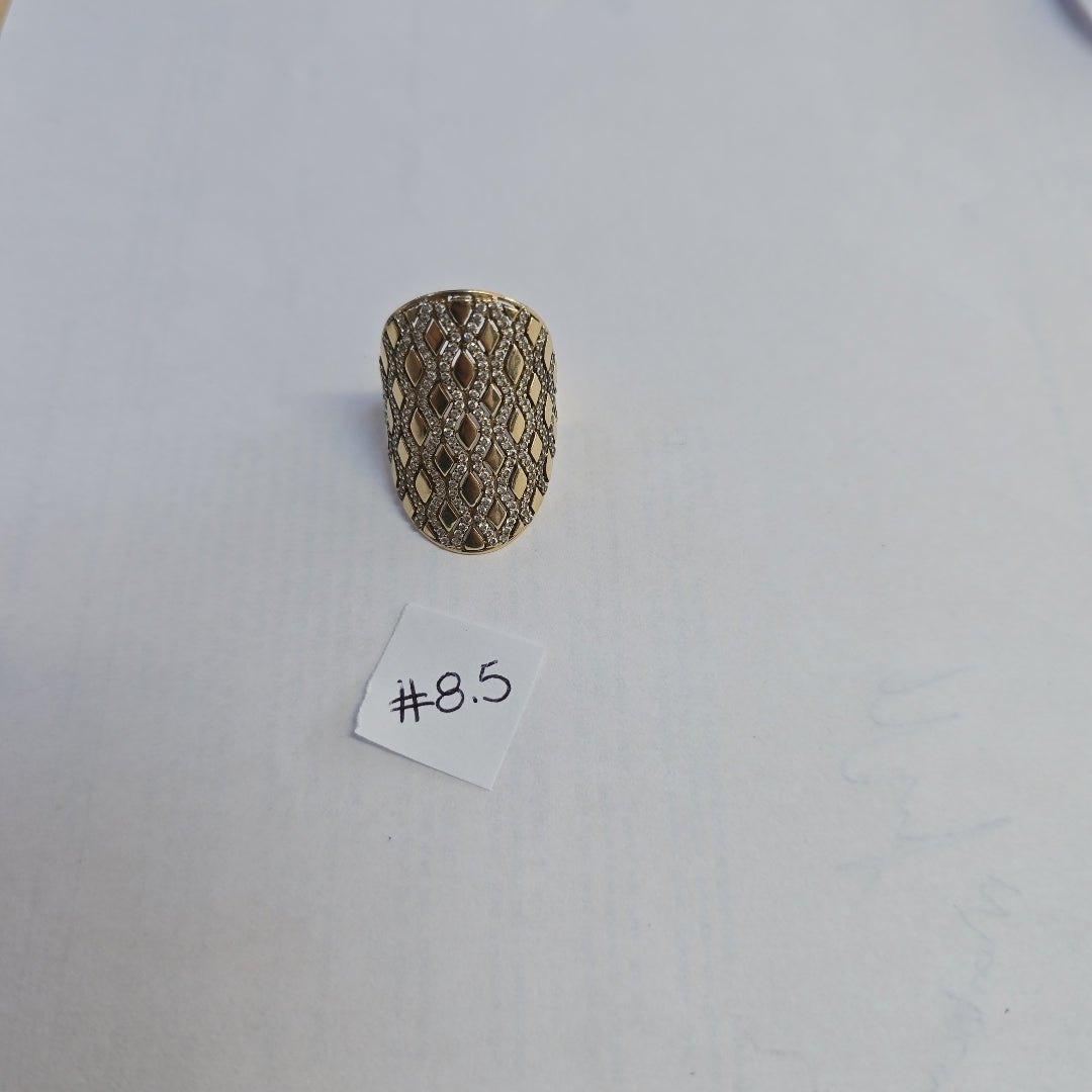 ANILLO ORO 10 K 4,90 GRMS (SEMINUEVO)