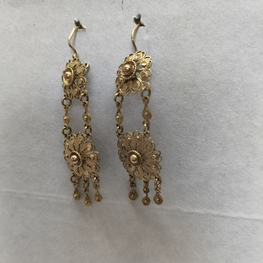 ARETES PAR ORO 8 K 5,50 GRMS (SEMINUEVO)