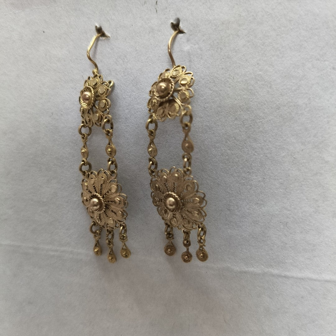 ARETES PAR ORO 8 K 5,50 GRMS (SEMINUEVO)