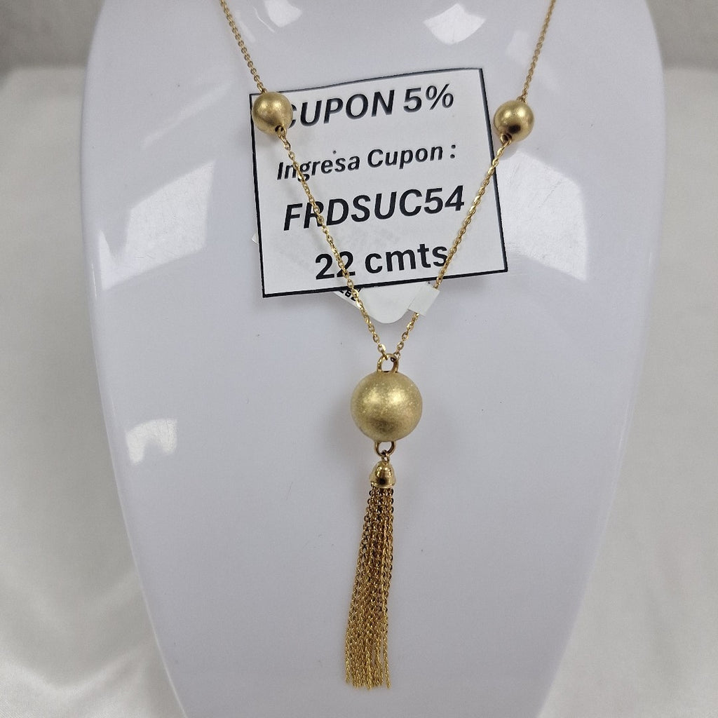 GARGANTILLA ORO 14 K 4,20 GRMS (SEMINUEVO)