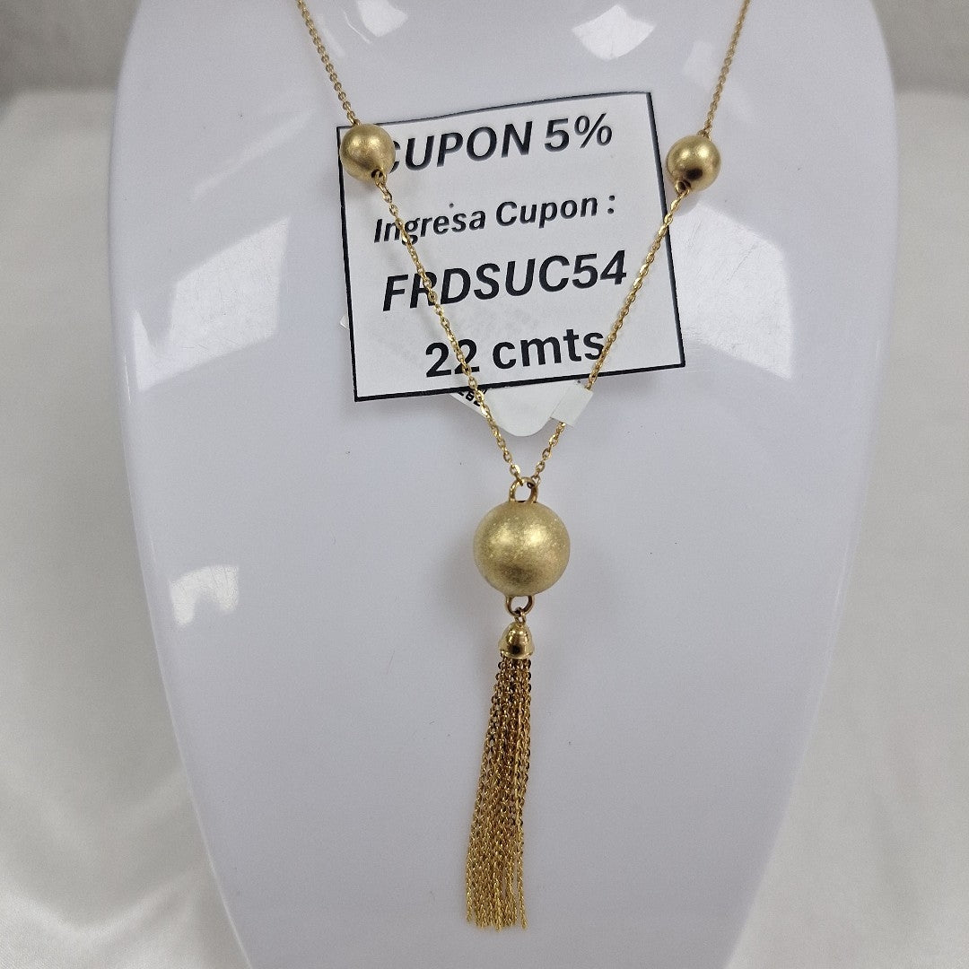 GARGANTILLA ORO 14 K 4,20 GRMS (SEMINUEVO)