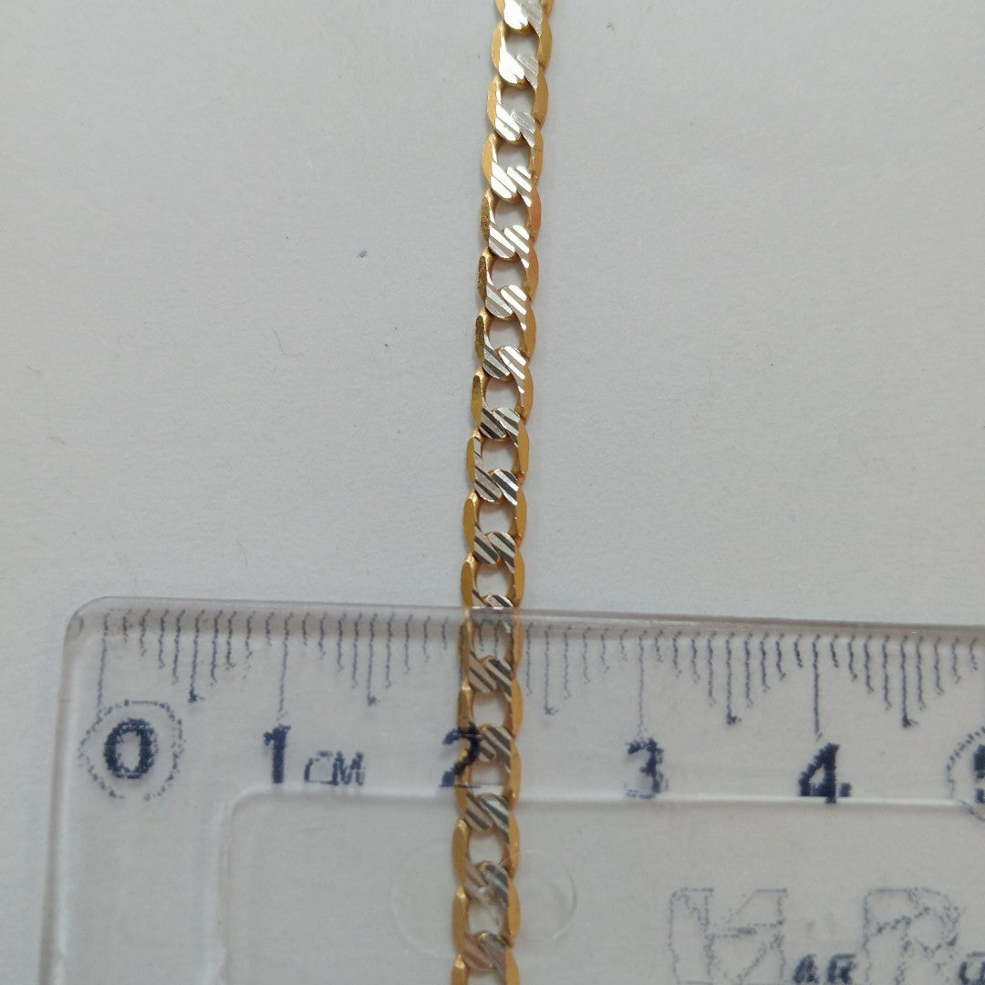 CADENA ORO,RODIADO 14 K 11,50 GRMS (SEMINUEVO)