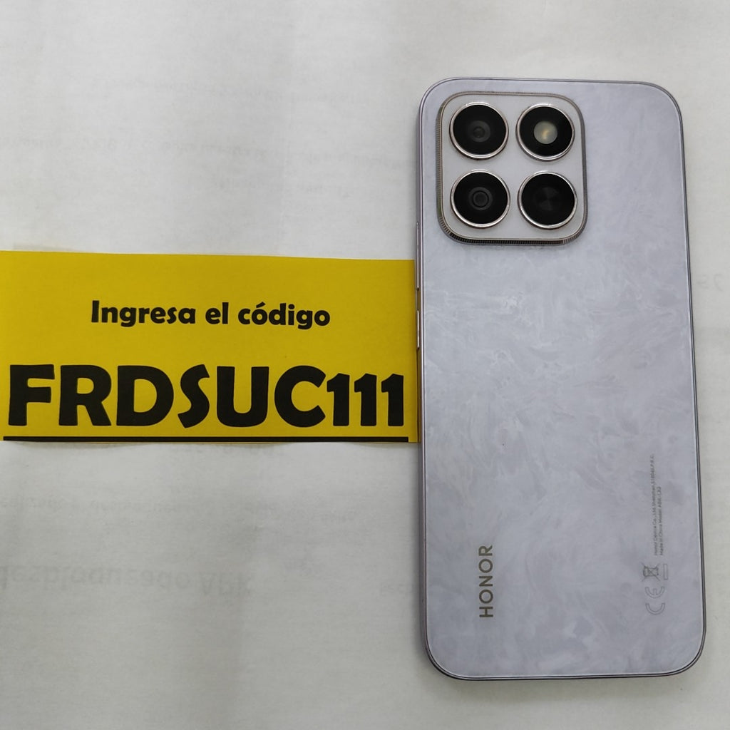 CELULAR HONOR X8C ABR-LX3 (2025) 256 GB 8 GB RAM (SEMINUEVO)