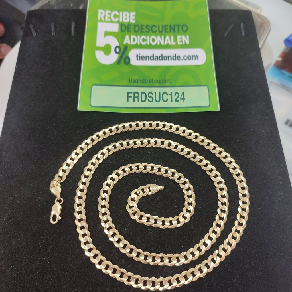 CADENA ORO 14 K 42.6 GRMS (SEMINUEVO)