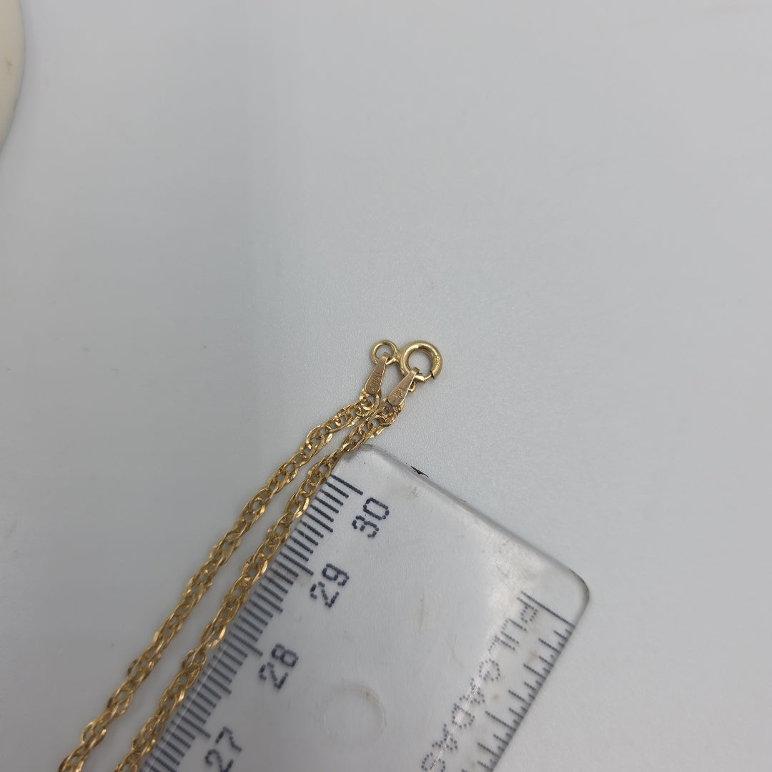 CADENA ORO 10 K 2.1 GRMS (SEMINUEVO)