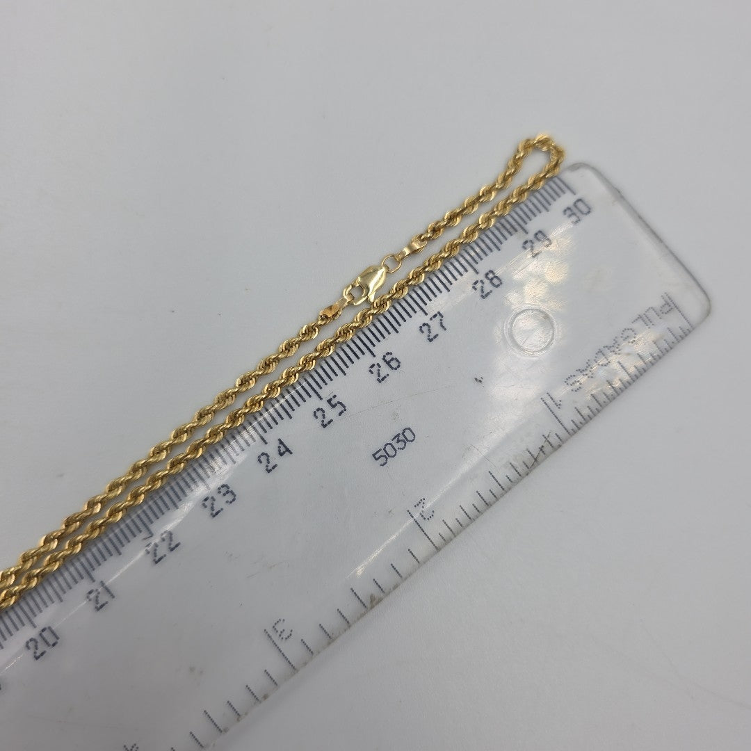 CADENA ORO 14 K 3.2 GRMS (SEMINUEVO)