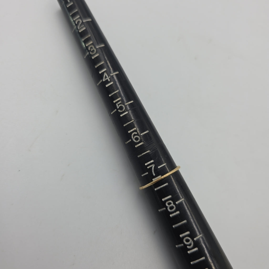 ARGOLLA ORO 14 K 0,90 GRMS (SEMINUEVO)