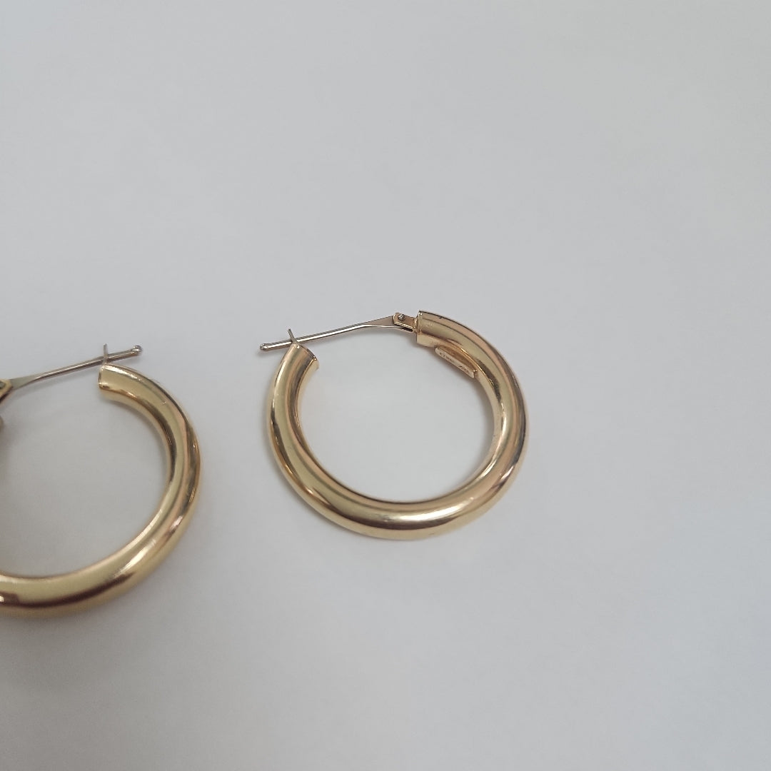 ARRACADAS PAR ORO 14 K 5.1 GRMS (SEMINUEVO)